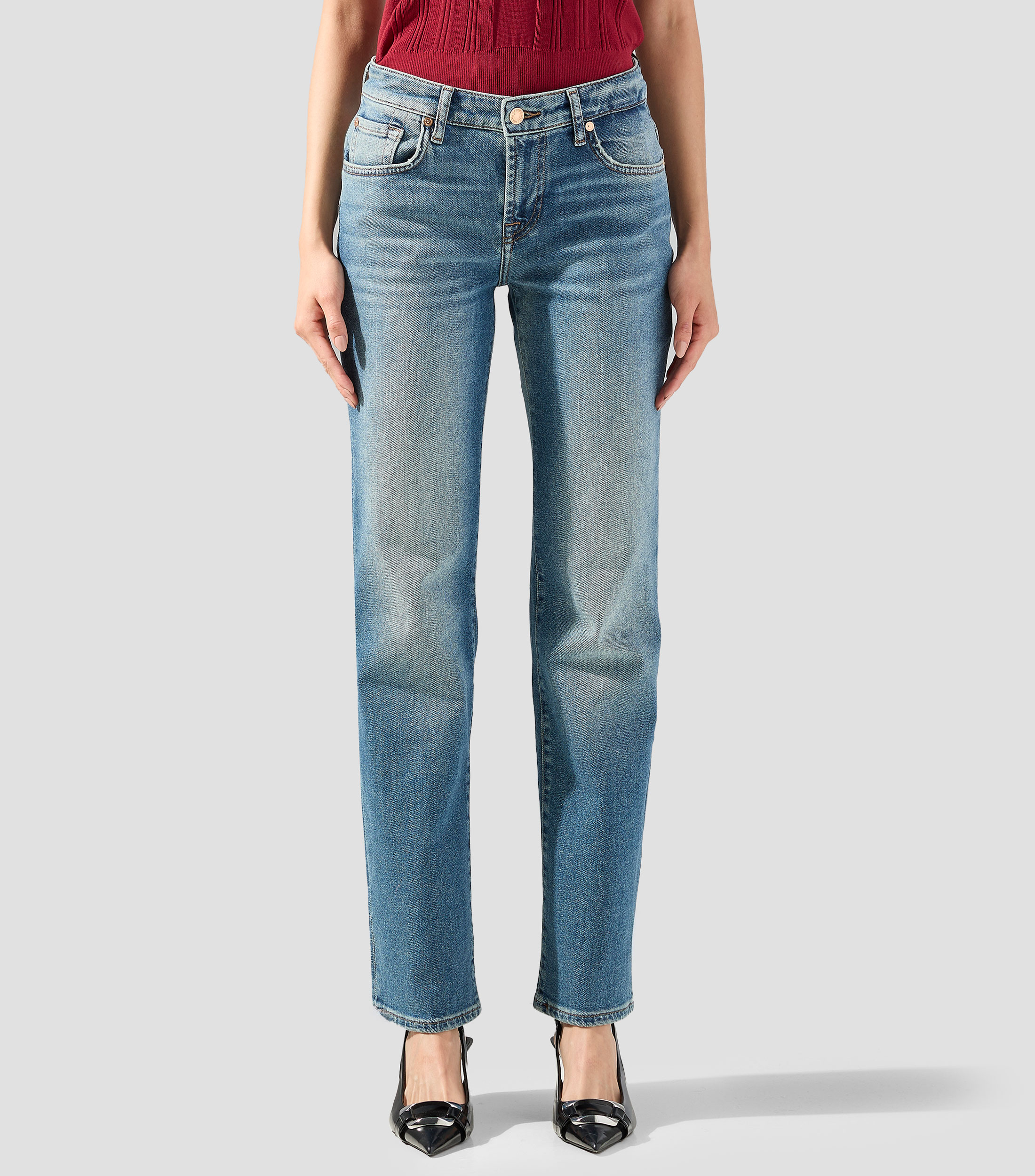 Jeans straight Mujer